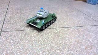 New T34/85 1:16 RTR RC Tank from Taigen Tanks! 360 degree turret rotation!