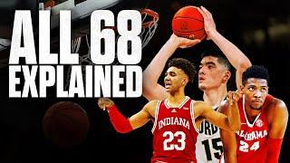 All 68 NCAA Tournament Teams in 12 Minutes