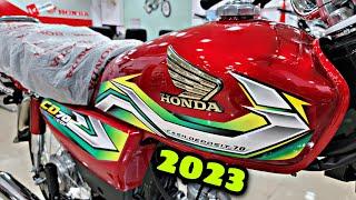 HONDA CD70 2023 MODEL REMAND REVIEW TOP SPEED TEST & FUEL AVERAGE TEST SOON ON PK BIKES