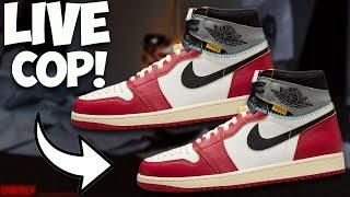 GOING LIVE NOW Union La X Jordan 1 Chicago Shadows! Drop Method Updates & More!