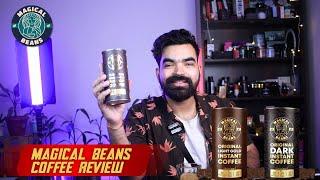 Magical Beans Instant Coffee Review: Light Gold vs Dark #coffee