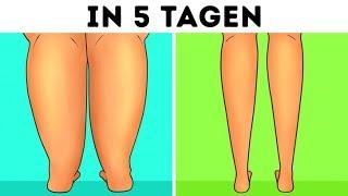 6-Minuten-Workout, um deine Beine in 5 Tagen schlanker zu machen