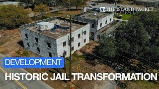 Drone Video Shows Beaufort's Old City Jail Before Its Conversion Into Condominiums