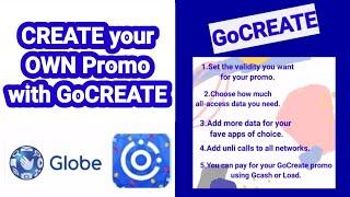 Paano Magcustomize ng Promo sa Globe / Create your Own Custom Promo with GoCreate