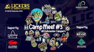 Camping Bareng Di KEBON PINES CAMPING GROUND Acara 3rd All Indonesian Campers 2024