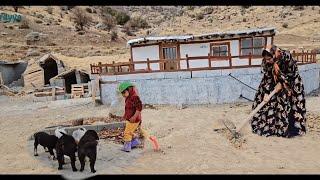 The Silent Bond: Mother and Daughter alone in the  sorayya farm