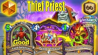 5 Mana Jaraxxus Is GOOD! Thief Priest Is Unstoppable At Whizbang's Workshop Mini-Set | Hearthstone