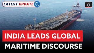 India Leads Global Maritime Discourse | IMO | Latest Update | Drishti IAS English