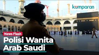 Polisi Wanita Arab Saudi Awasi Jemaah Umrah di Makkah