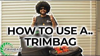 How to Use the Trimbag with @MastaBika  | Dry-Trimming Made Easy + Portable!