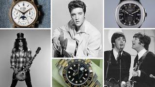 What Watches Famous Rockstars Wear | Elvis, The Beatles, Clapton, Slash & More