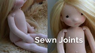 Adding More Movement To Your Dolls Using Simple Fabric Joints