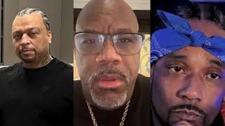 DJ akademiks calls wack 100 to clown and expose Big meech about how did he get out fast#viralvideo