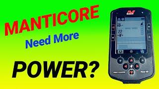 Minelab Manticore / Anker 321 Power Bank Review