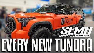 All the 2022 Tundras of SEMA