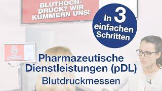 Pharmazeutische Dienstleistung: Blutdruckmessung