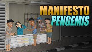 Manifesto Pengemis - Jangan Percaya Siapapun - Trigon - Animasi Lucu - Kartun Lucu - Trigon