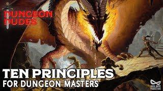 Ten Principles for Dungeon Masters in Dungeons and Dragons