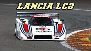 Lancia LC2 Group C duo at Spa Classic 2012 | 800 hp Ferrari V8 turbo