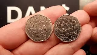 2020 50p Coin MINTAGE FIGURE UPDATE - Diversity Built Britain 50p + Brexit 50p!