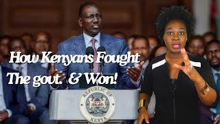 How Kenyans Fought The Govt. & Won! Lessons For Other Africans