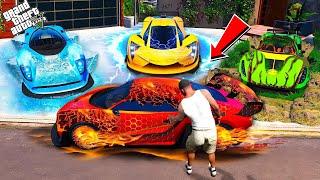 Franklin & Shinchan Found a Super Elemental Cars in Gta 5 || Gta 5 Tamil