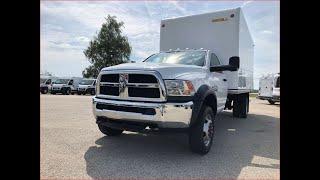 32413P 2017 Ram 5500 Box Truck Dry Van For Sale