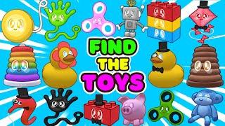 FIND THE TOYS ROBLOX All Badges 57