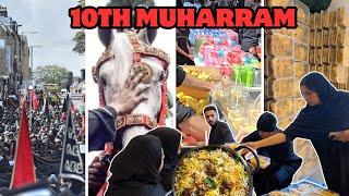 10th Muharram Jaloos | 500 boxes Biryani | Niyaz E Hussain عليه السلام a#reflexion #food #muharram