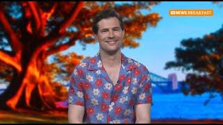 Outlander’s David Berry on ABC News Breakfast 4/12/2024