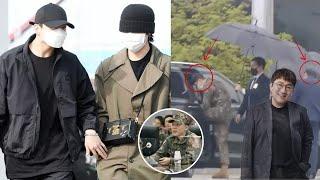 BTS's Future Threatened? Bang Si Hyuk Picks Up Jungkook at Military Camp, Jimin Speaks Up!