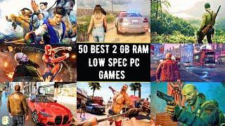 50 Best Low Spec Pc Games For ( 1GB RAM / 2GB RAM / 512MB VRAM / Dual Core intel HD Graphics) 2024