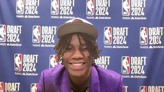 Post-Draft Availability l Ja'Kobe Walter - June 26, 2024