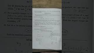 IOQM 2022-23 question paper 30th Oct Sunday