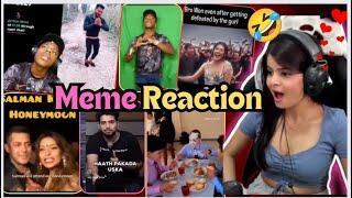 Krutika Cute Meme Reaction  | Very Funny Memes #krutika #funny #memes #meme