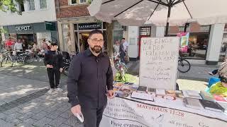 Straßenevangelisation in Münster 27.05.23