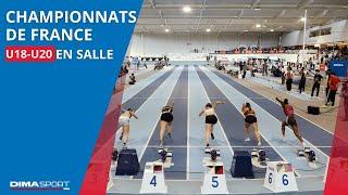 Championnats de France U18-U20 en salle -  DIMA Fournisseur Officiel