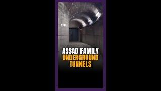 Assad family secret underground tunnel network discovered