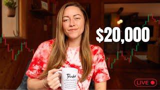 Watch Me Make $20,000 Trading LIVE using this Simple Strategy.