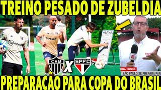 TREINO PESADO DE ZUBELDIA NO SÃO PAULO! INFORMAÇÕES QUENTINHAS DO TRICOLOR! SPFC X GALO