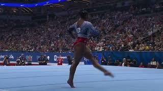 It's a Jordan Chiles party on floor | U.S. Olympic Gymnastics Trials