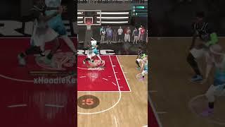 Had to move em out the way  #nba2k23 #2k23 #youtubeshortsvideos