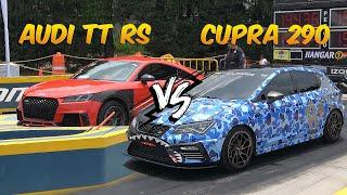 Audi TT RS vs Leon Cupra 290 | Arrancones