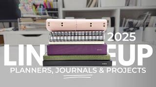 My 2025 Planner, Journal & Project Lineup | What worked in 2024 & What Didn't Work