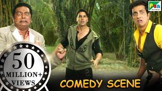 Dogs Fighting With Prakash Raj & Sonu Sood- Comedy Scenes | Entertainment | Hindi Film