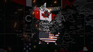 Canada vs USA #shorts #fyp #canada #america #usa #country #flag #1v1 #flags #geography #viral #fy