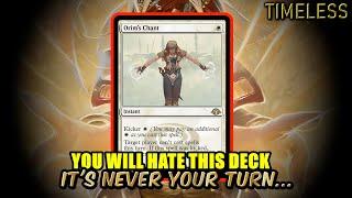 You Will Hate This Deck, and So Will I... - UW Chant/Prison | Timeless BO3 Ranked | MTG Arena