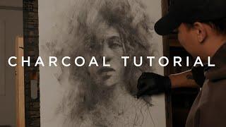 How To Draw With Vine Charcoal | Charcoal Drawing Tutorial