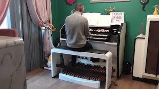 Never on a Sunday - Chris Lawton at his home Compton organ