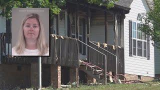 Wife of High Point police officer charged for purposely setting home on fire